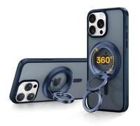 SYNCWIRE Anneau de Support de téléphone MagSafe, Rotation à 360 °, Aimant Double Face, Compatible avec iPhone 17 16 15 14 13 12 Pro Max MagSafe, Android, Samsung, etc.