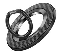 SYNCWIRE Anneau de Support magnétique pour téléphone Portable MagSafe, Anneau de Support pour téléphone avec béquille magnétique Double Face Compatible avec iPhone 17 Pro Max 16 15 14 13 12, Android