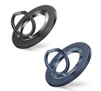 SYNCWIRE Anneau de Support Magnétique pour Téléphone Portable MagSafe[Lot de 2] Béquille Magnetic Double Face Compatible avec Téléphonique Mobiles de la série iPhone