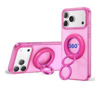 SYNCWIRE Anneau de Support Magnétique pour Téléphone Portable MagSafe - Portable Poignée Téléphonique à Rotation 360° avec Double Anneau Compatible iPhone 17/16/15/14/13/12 Pro Max