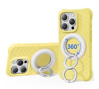 SYNCWIRE Anneau de Support Magnétique pour Téléphone Portable MagSafe - Portable Poignée Téléphonique à Rotation 360° avec Double Anneau Compatible iPhone 17/16/15/14/13/12 Pro Max