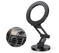 SYNCWIRE Compatible avec le support de tlphone magntique MagSafe pour tableau de bord de voiture [flexible trois axes] Support magntique de