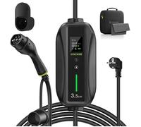 SYNCWIRE Electric Car Charger 7.5 m Type 2 Cable 68101316A Adjustable Electric Current, Schuko Plug Charging Station Wallbox P