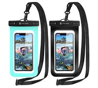 Syncwire Pochette Etanche Smartphone -Lot de 2- Housse Imperméable Téléphone IPX8 Touch Sensible Pochette Portable Etanche pour iPhone 13 Pro Max 12 Mni 11 XR 8 7 SE 2020, Huawei Sumsung S22 S22+ etc.
