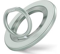 SYNCWIRE Support D'anneau Magnétique pour Téléphone MagSafe, D'anneau de Préhension Magnétique Téléphone Portable avec Béquille à Doigt à Double Face avec iPhone 15 Pro Max 14 13 12- Vert