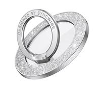 Syncwire Support Magnétique pour Téléphone pour MagSafe, Porte-Anneau Magnétique pour Téléphone, Amovible Accessoires MagSafe pour iPhone 16 Pro Max 15 14 13, Android - Diamant Scintillant