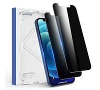 SYNCWIRE Verre Trempé pour iPhone 12 Pro Max -Lot de 2- Anti Espion Vitre Protection Écran 6,7" Anti-Spy Privacy, Installer Facile, Dureté 9H Film Protège Écran Compatible avec iPhone 12 Pro Max