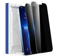 SYNCWIRE Verre Trempé pour iPhone 13 Pro Max - Lot de 2 - Anti Espion Vitre Protection Écran 6.1" Anti-Spy Privacy, 3D-Touch, Installer Facile, Dureté 9H Film Protège Écran