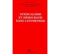 Syndicalisme et democratie dans l'entreprise - Pinaud - L'harmattan - broché - Livre