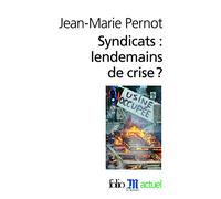Jean-Marie Pernot – Syndicats : lendemains de crise ? – Poche