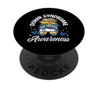 Syndrome de Down T21 Trisomie 21 Sensibilisation au Syndrome de Down PopSockets PopGrip Adhésif