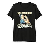 Syndrome de Fatigue Chronique ME/CFS Warrior Long Covid Maladie T-Shirt Haut de Gamme