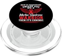 Syndrome de Marfan Sensibilisation au guerrier Syndrome de Marfan chronique PopSockets PopGrip pour MagSafe