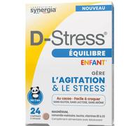 Synergia D-Stress Équilibre Enfant Dès 3 Ans 24 Comprimés À Croquer