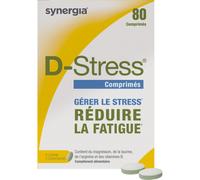 Synergia D-Stress Réduire La Fatigue 80 Comprimés