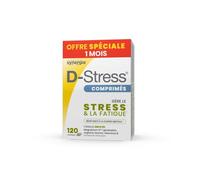 Synergia D-Stress Comprimé Pack Eco 1 Mois Boite de 120 comprimés