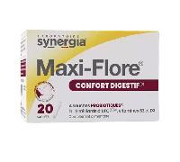 Synergia Complément alimentaire MaxiFlore Orodispersible Confort digestif 20 sachets