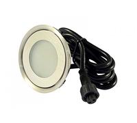 Synergy 21 Argos - éclairage de sol (LED, beige, acier inoxydable, verre trempé, blanc chaud, IP67, LED)
