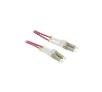Synergy 21 - Cordon de raccordement - LC/UPC multimode (M) pour LC/UPC multimode (M) - 30 m - fibre optique - duplex - 50 / 125 microns - OM4 - RAL
