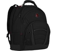 Synergy Deluxe Sac À Dos Pour Ordinateur Portable 14-16 Pouces Avec Poche Pour Tablette Tactile 10 Pouces, 26 L, Femmes Hommes, Bureau Voyages D'Affaires Uni, Noir, 606491[PCOM4282155] Noir