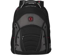 Synergy Sac À Dos Pour Ordinateur Portable 16 Pouces Avec Poche Pour Tablette Tactile 10 Pouces, 26 L, Femmes Hommes, Bureau Voyages D'Affaires Uni, Noir/Gris, 600635[POR5242153] Noir