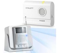 SYNLETT Alarme de lit avec bip aidant et détecteur de Mouvement sans Fil Alarme intérieure pour Personnes âgées prévention des Chutes Surveillance Seniors Patients Maison Soins à Domicile