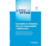 Synodalité et ministères: Vers une responsabilité différenciée