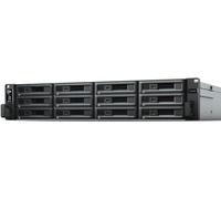 Synology RX1223RP Boîtier de disques de stockage Boîtier disque dur/SSD Noir 2.5/3.5