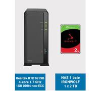 Synology DiskStation DS124 Serveur NAS IRONWOLF 2To (1x2To)