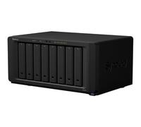 Synology Disk Station DS1821+ - Serveur NAS - 8 Baies - SATA 6Gb/s - RAID 0, 1, 5, 6, 10, JBOD - RAM 4 Go - Gigabit Ethernet - iSCSI support
