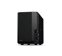 Synology DiskStation DS218 serveur de stockage NAS Bureau Realtek RTD1296 2 Go DDR4 0 To DiskStation Manager Noir