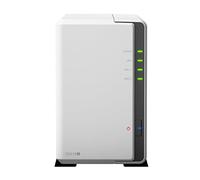 Synology DiskStation DS218j Bundle avec 2 disques durs Seagate Ironwolf, intégré et prêt à l'emploi (2x12TB Seagate Ironwolf) Weiß