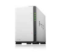 Synology DiskStation DS220j : NAS 2 baies, Realtek RTD1296 1.4GHz Quad-Core, 512MB DDR4, 2x SATA 3.5"/2.5", RAID 0/1/JBOD, 1GbE, 2x USB 3.2, DiskStation Manager (DSM)
