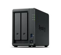 Synology DiskStation DS725+ NAS 0To - Ryzen Embedded R1600 2.6GHz, 4Go DDR4, 2x M.2 NVMe, 2x GbE LAN, RAID 0/1/5/6/10/JBOD, 7 baies, Alimentation 65W