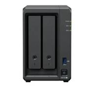 Synology DP320 serveur de stockage NAS Bureau R1600 8 Go 16 To Noir
