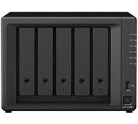 Synology DS1522+ Solution NAS de bureau à 5 baies de 30 To, installée avec 5 disques Western Digital Red Plus de 6 To