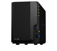 Synology DS218+ 20TB 2 Bay NAS SolutionInstallée avec 2 x 10TB Seagate IrownWolf Disques