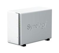 Synology DS223j Station de Disque NAS 2 Baies (Realtek RTD1619B 4 cœurs 1,7 GHz, 1 Go de RAM DDR4, 1 x RJ-45 1 GbE), 8 to avec 2 x HAT3300-4T