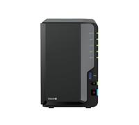 Synology DS225+ 32TB (Synology HAT33) 2-bay Plus Series - Intel Celeron J4125 quad-core, 2 Go DDR4 SODIMM non ECC évolutif à 6 Go en utilisant D4NS01-4G. 1 port LAN 2,5 GbE et 1 port LAN RJ-45 1 GbE