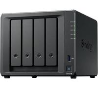 Synology DS423+ Station de disque NAS 4 baies (Realtek RTD1619B 4 cœurs 1,7 GHz, 2 Go de RAM DDR4, 2 x RJ-45 1 GbE), 16 To avec 4 disques durs Synology Plus Series HDDs (HAT3300-4T)