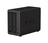 Serveur NAS Synology DS723+ 8To (2x4To) USB 3.2 Gen 1 2 Baies Serial ATA 6Gb/s Noir