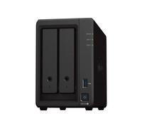 Synology DS723+ Station de Disque NAS 2 Baies (AMD Ryzen™ 4 Threads R1600 Dual-Core 2 Go de RAM 2 x RJ-45 1 GbE Port LAN), 8 to avec 2 x HAT3300-4T