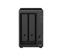 Synology DS723+ Station de disque NAS 2 baies (AMD Ryzen™ 4 threads R1600 Dual-Core 2 Go de RAM 2 x RJ-45 1 GbE port LAN) 4 To avec 2 disques durs de 2 To
