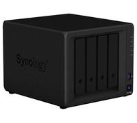 Synology DS918+ 8Go NAS 16To (4x 4To) WD Red Pro Noir pour Ordinateur, Montage au sol, en rack, Métal