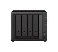 Synology DS923+ Diskstation NAS à 4 Baies (AMD Ryzen™ 4 Threads R1600 Dual-Core 4 Go de RAM 2 x RJ-45 1GbE LAN-Port) 32 to avec Seagate IronWolf 4 x 8 to