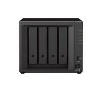 Synology DS923+ Station de disque NAS à 4 baies (AMD Ryzen™ 4 threads R1600 Dual-Core 4 Go de RAM 2 x RJ-45 1GbE port LAN) Bundle 80 To avec 4 disques durs de 20 To