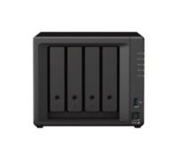 Synology DS923+ Station de disque NAS à 4 baies (AMD Ryzen™ 4 threads R1600 Dual-Core 4 Go de RAM 2 x RJ-45 1 GbE) Bundle 8 To avec 4 disques durs de 2 To