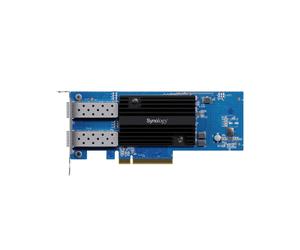 Synology E25G30-F2 : Carte Réseau Interne Ethernet 2 ports RJ-45 + SFP28, PCI Express 3.0, 3125 Mbit/s, Jumbo Frames 9k, Standards IEEE 802.3ad/ae/by