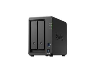 Synology Kit NAS DS725+ à 2 Baies, processeur Ryzen, mémoire 4 Go, utilisateurs Standard 2,5 GbE-NIC, revendeur Domestique autorisé, Field Lake, Support téléphonique, DiskStation