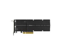 Synology M2D20 : Carte Adaptateur Interne PCIe 3.0 pour SSD NVMe, Profil Bas/Hauteur Totale, Température Op. 0-40°C, Dimensions 181.9x15.8x71.8mm